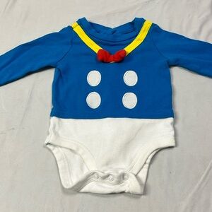 6-9M Disney Donald Duck onesie costume